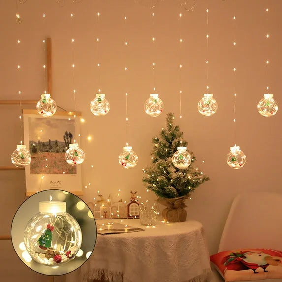 9.84 Feet Christmas-themed Snowman Light, Rich Holiday Atmosphere, Easy To Install, SuitableFor Indoor And Outdoor Use